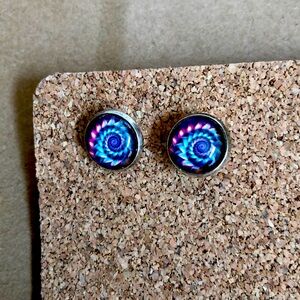 Hypno Stud Ear Rings